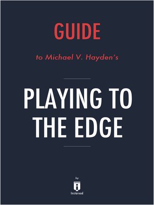 cover image of Summary of Playing to the Edge